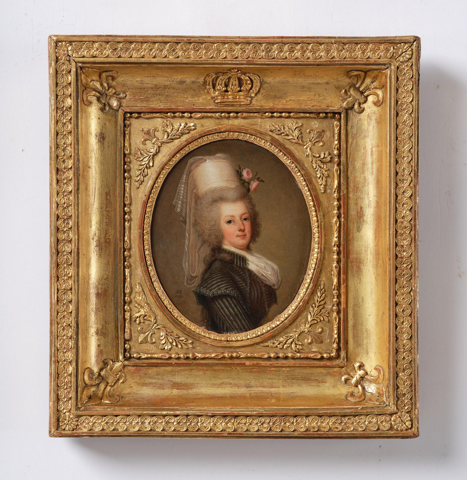 Adolf Ulrik Wertmüller, "Queen Marie-Antoinette" (1755-1793) & "King Louis XVI" (1754-1793) of France.