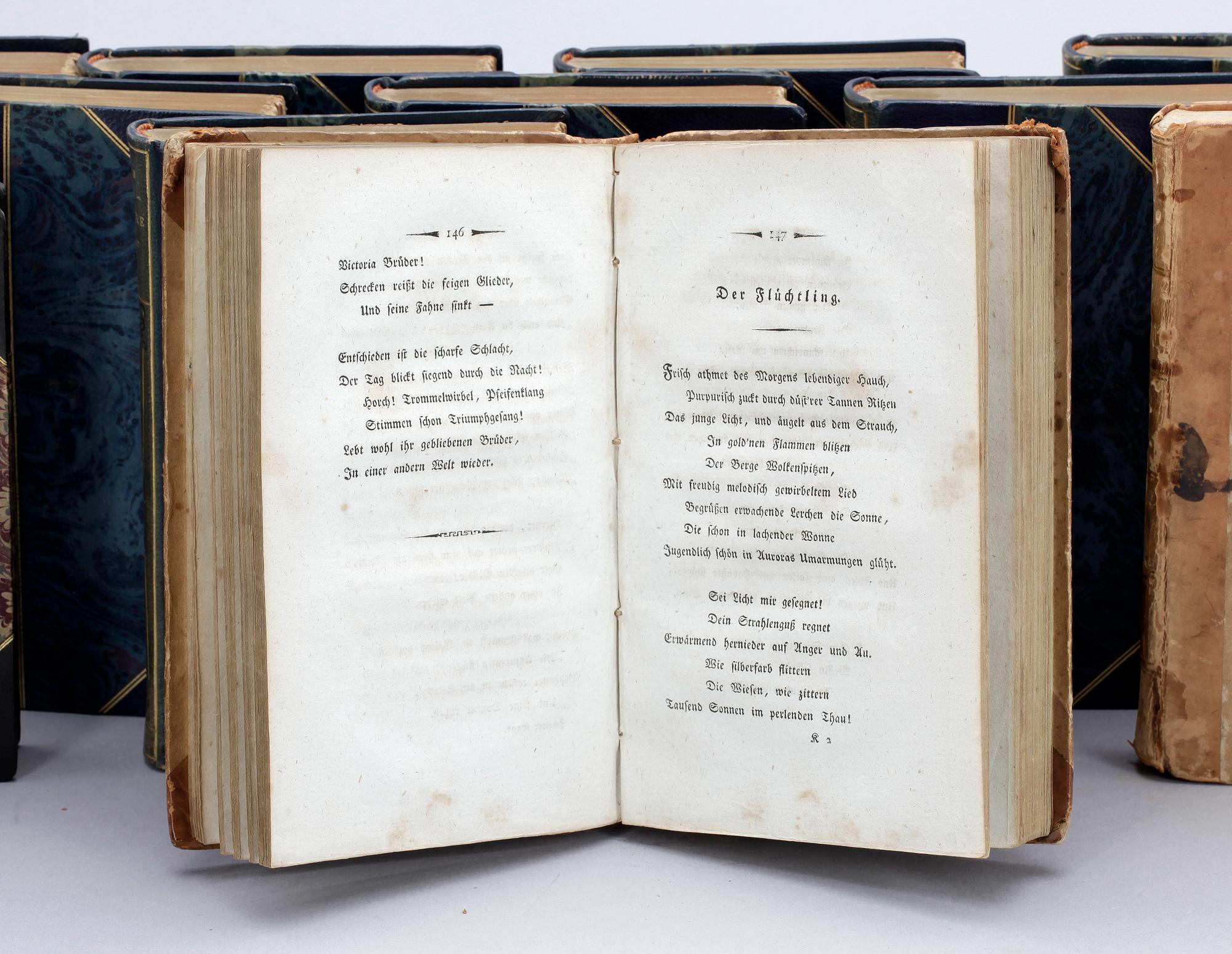 BOKPARTI, 13 delar, lyrik/drama, bla "Théatre complet de Molière", Paris tidigt 1900-tal.