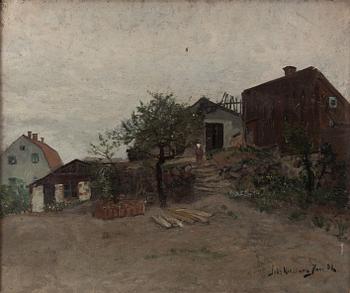 Johan (John) Kindborg, Farmyard scene.