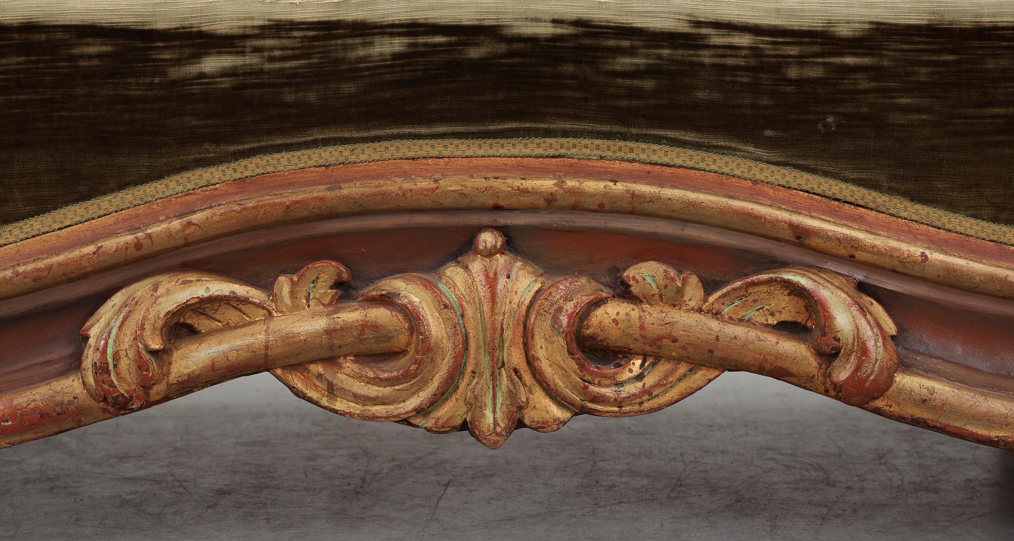 SOFFA, nyrokoko, 1800-talets andra hälft.