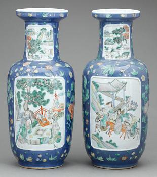 VASER, ett par. Kina, 1800/1900-tal.