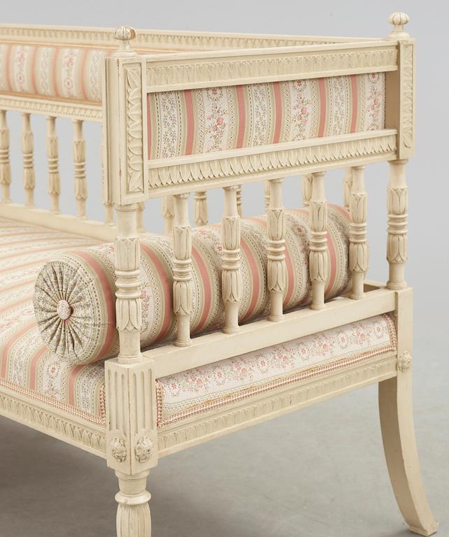 SOFFA, sengustaviansk, 1800-talets början.