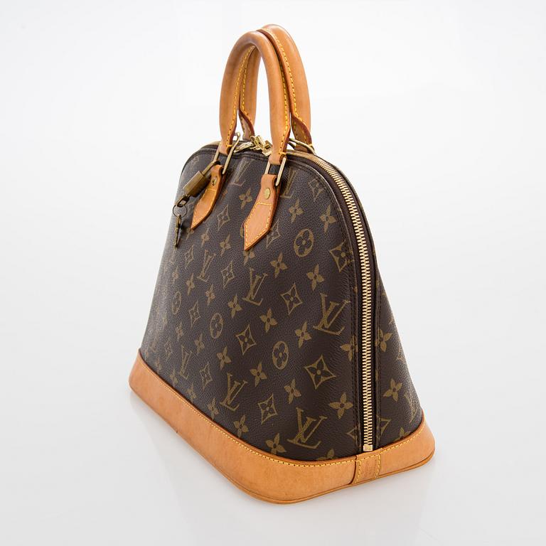 Louis Vuitton, A Monogram Canvas 'Alma' Handbag.