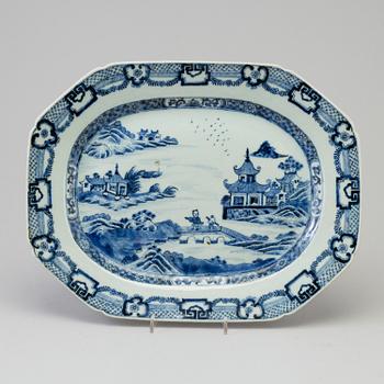 STEKFAT, kompaniporslin. Qingdynastin, Qianlong (1736-95).