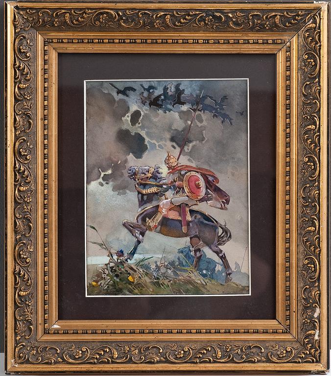 Nikolai Nikolaevich Karazin, EN RYTTARE.