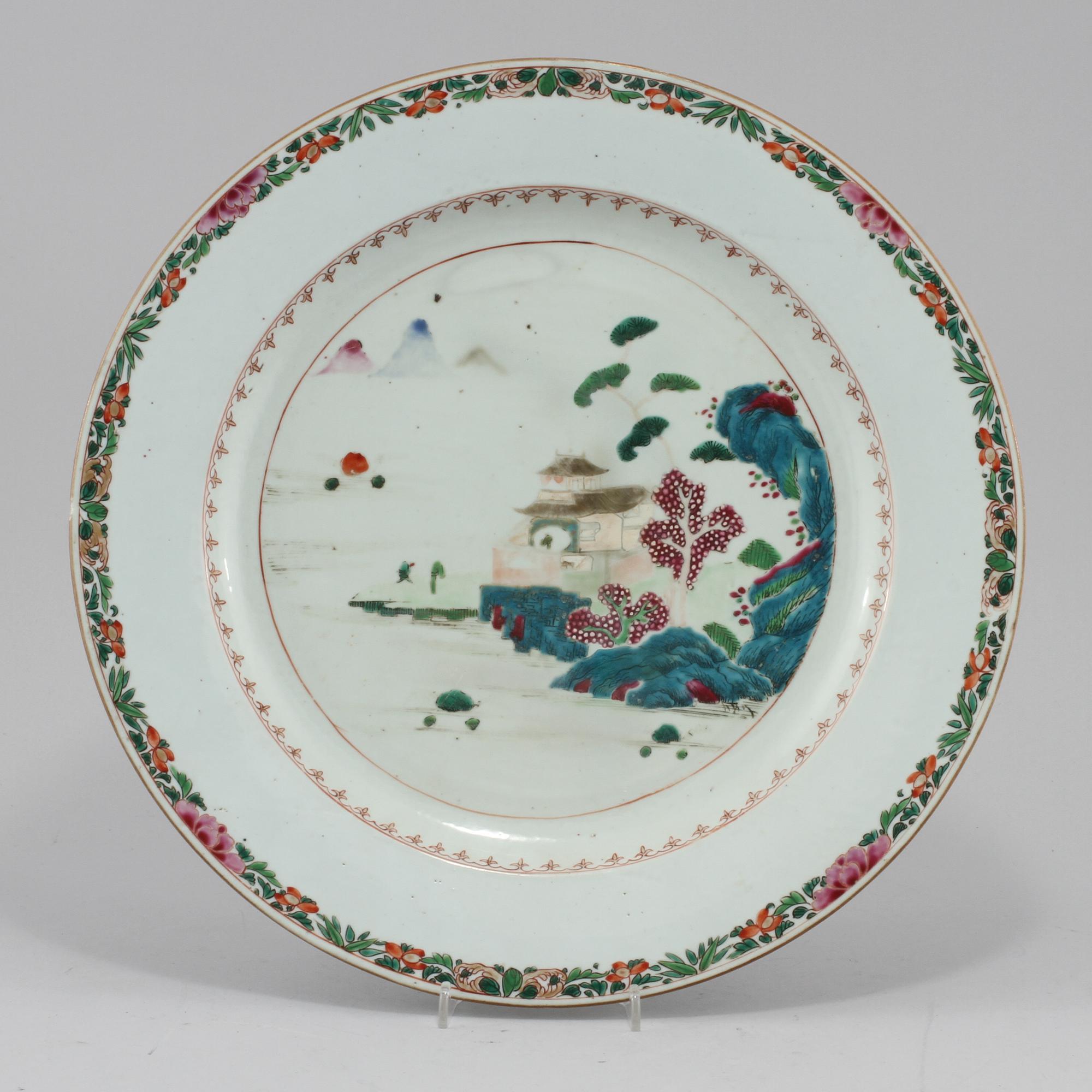 FAT, porslin, Kina, 1700-tal.