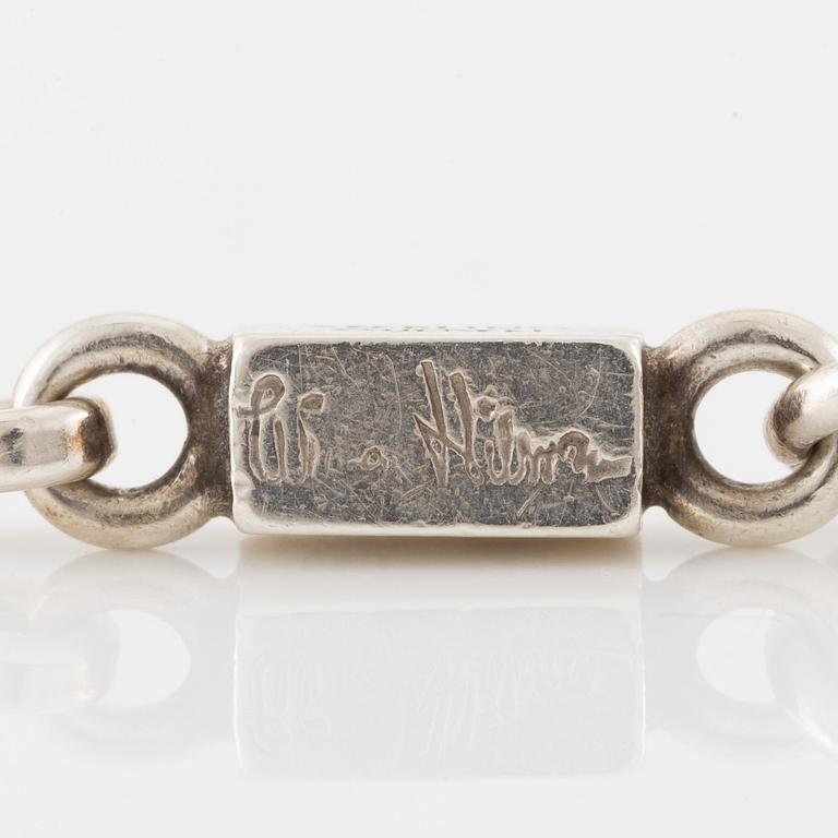 Wiwen Nilsson, armband, silver, Lund 1956.