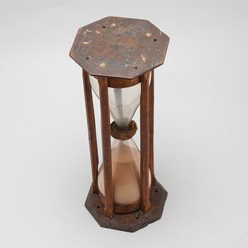 one 19th century hourglass.