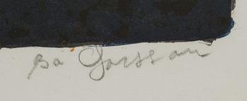 BO LARSSON, färglitografi, signerad och numrerad 196/360.