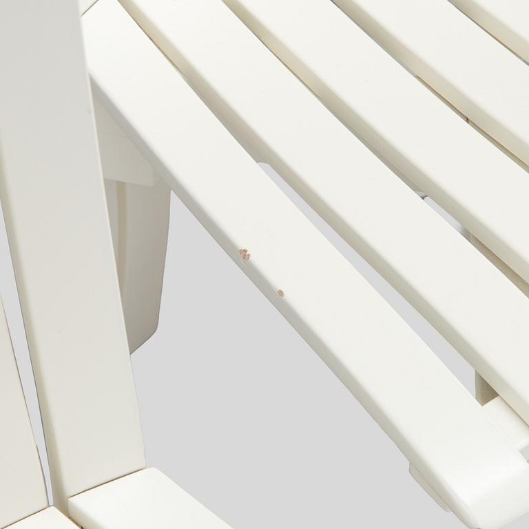 Alvar & Aino Aalto, trädgårdsmöblemang, 5 delar, "Aurinko"-serien, Artek, 2000-tal.