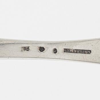 Nils Limnelius, fiskspade, silver, Stockholm 1811.