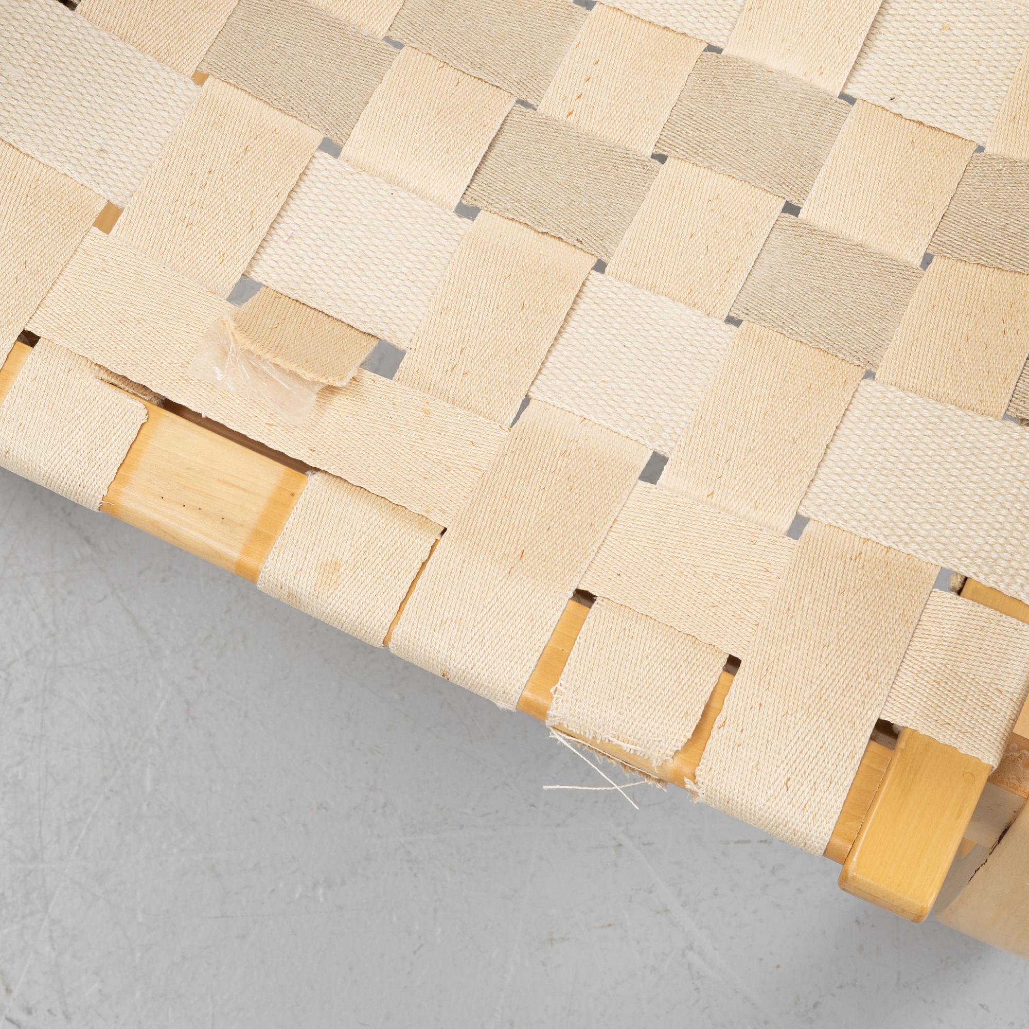 Alvar Aalto, a model 406 armchair, Artek, Finland.
