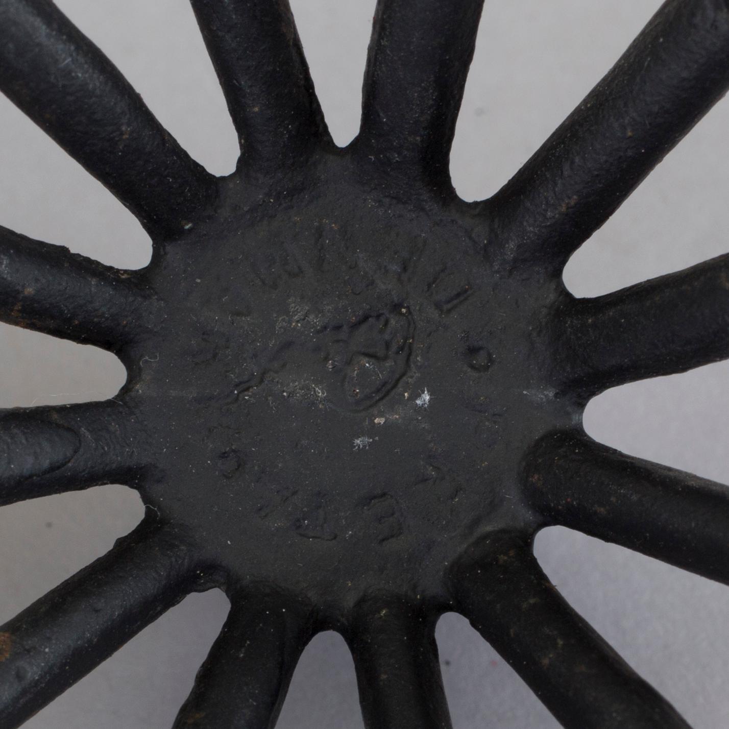 LJUSSTAKAR, 8 st, gjutjärn, design, Danmark, varav 3 st Jens Harald Qvistgaard, slutet av 1900-talet.