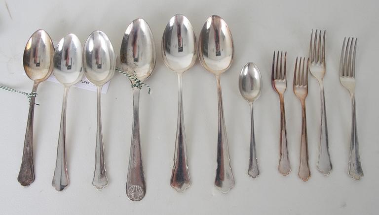 PARTI SILVERBESTICK, 11 delar.