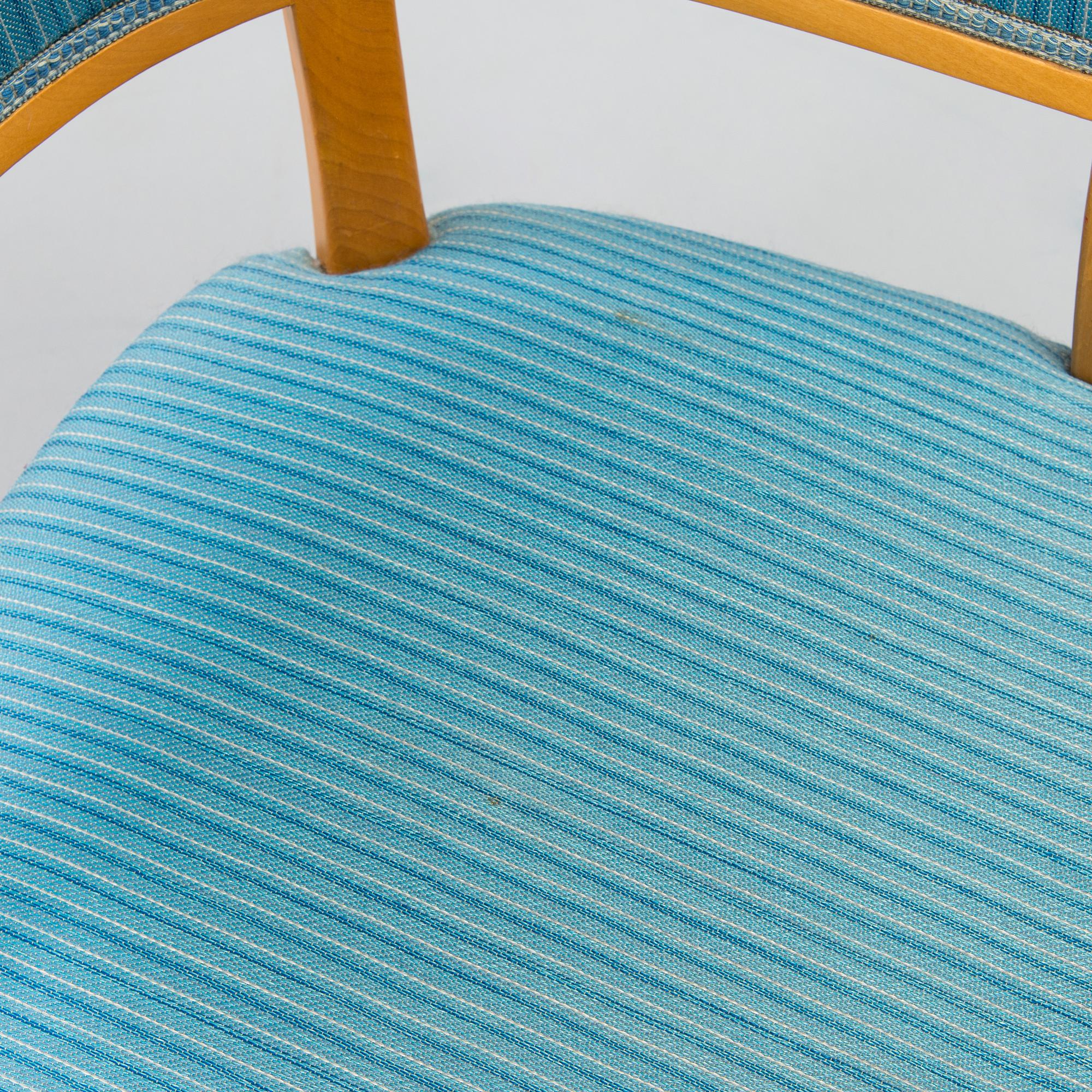 Carl Malmsten, an "Erik Gustaf" armchair, later part of the 20th century.