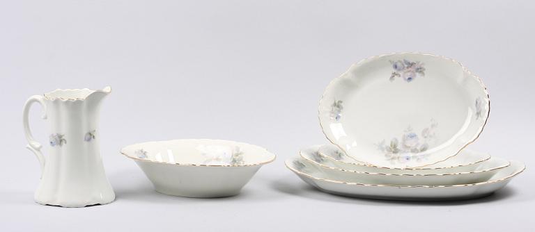 MAT- OCH KAFFESERVIS, 70 delar, porslin, C.T. Altvasser Slesia.