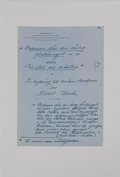 GÖSTA WERNER, 2 kassetter med 61 signerade färglitografier.