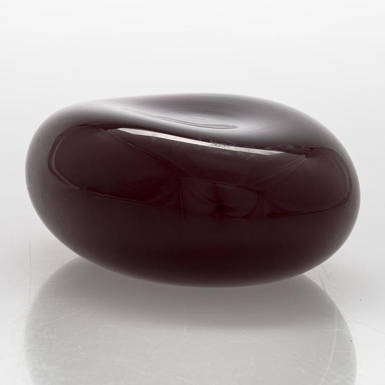 Harri Koskinen, veistos, lasia, signeerattu ja numeroitu, Harri Koskinen, Iittala 2009, 14/100.