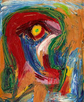 329. Asger Jorn, Red figure.