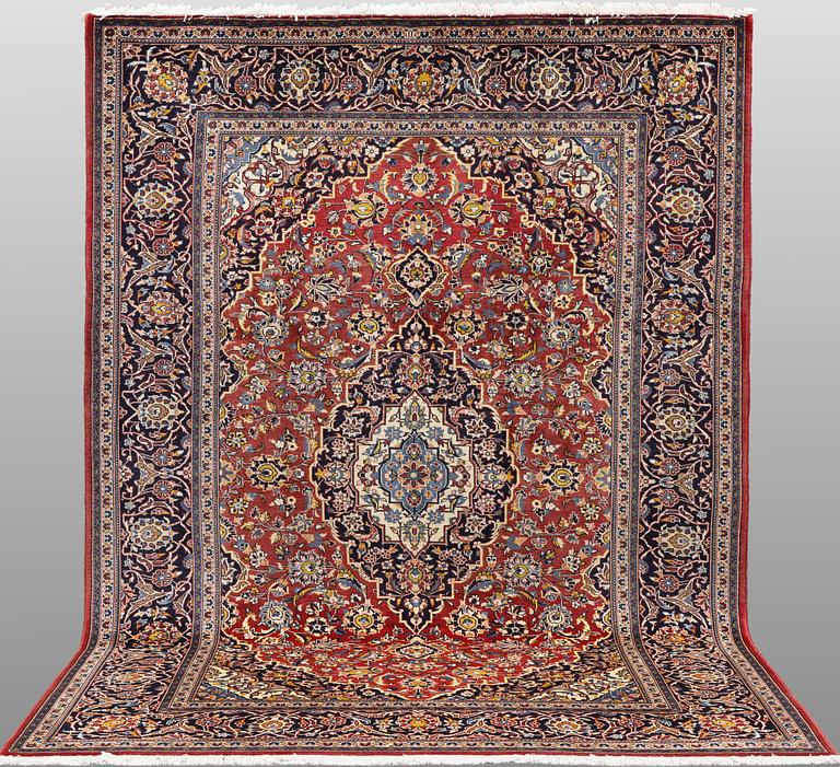Carpet, Keshan, 308 x 197 cm.