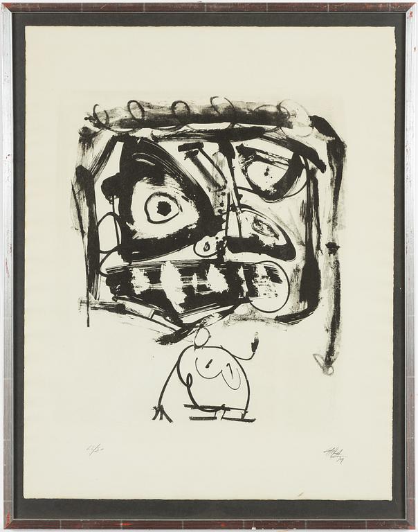 Antonio Saura, Utan titel.