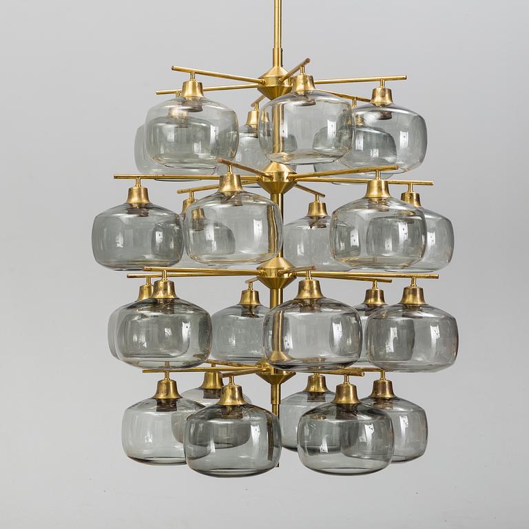 HOLGER JOHANSSON, a mid 20th century ceiling lamp by Westal, Bankeryd, Sweden.