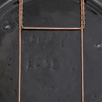Birger Kaipiainen, koristelautanen, signeerattu Kaipiainen Arabia.