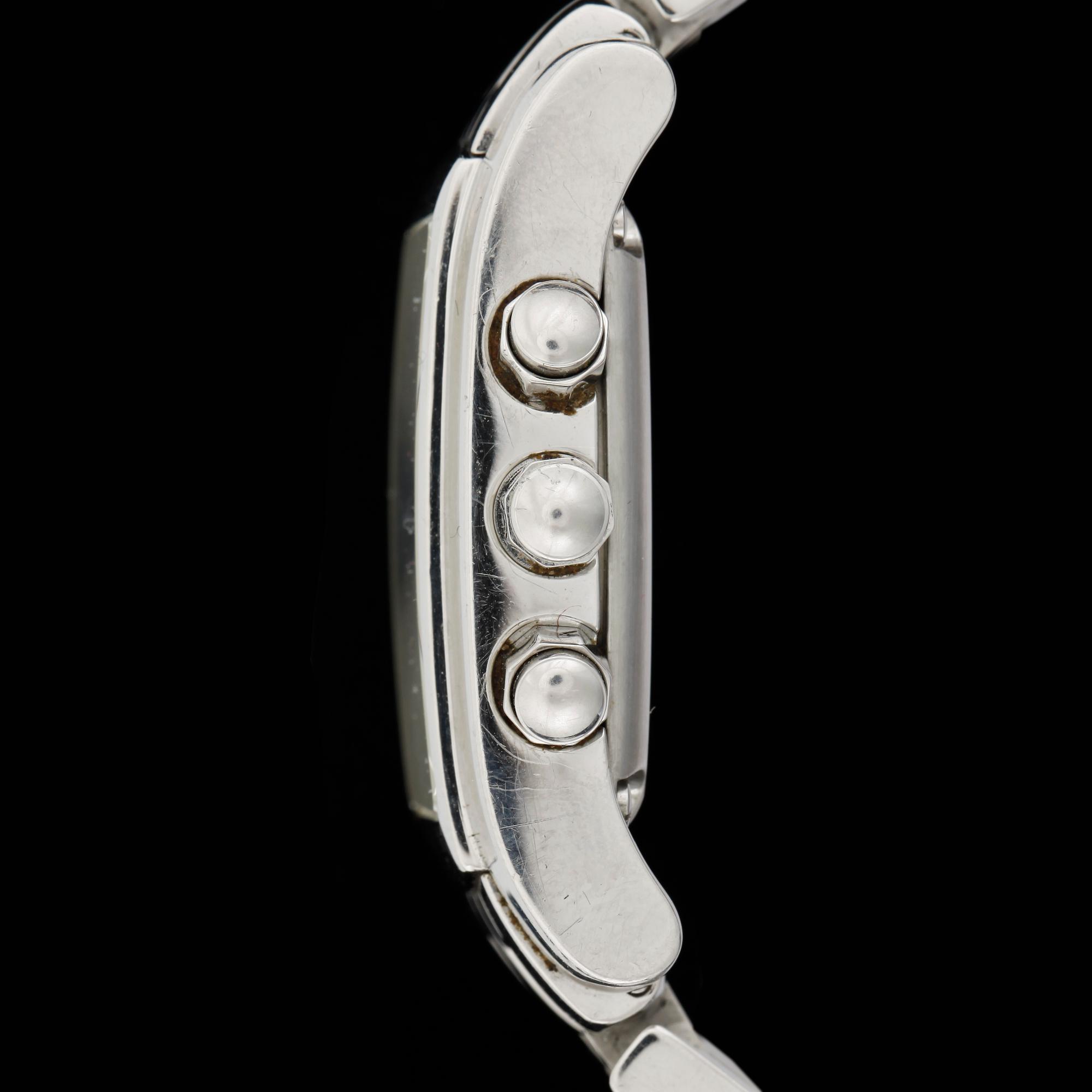 ARMBANDSUR, herr, Longines, Dolce Vita, kronograf, ref L5 656 4, quartz, cal 538, stål.