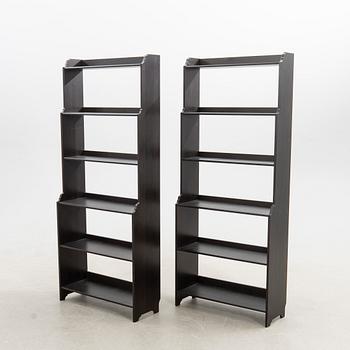 Bookcases, a pair, "Leksvik", IKEA.