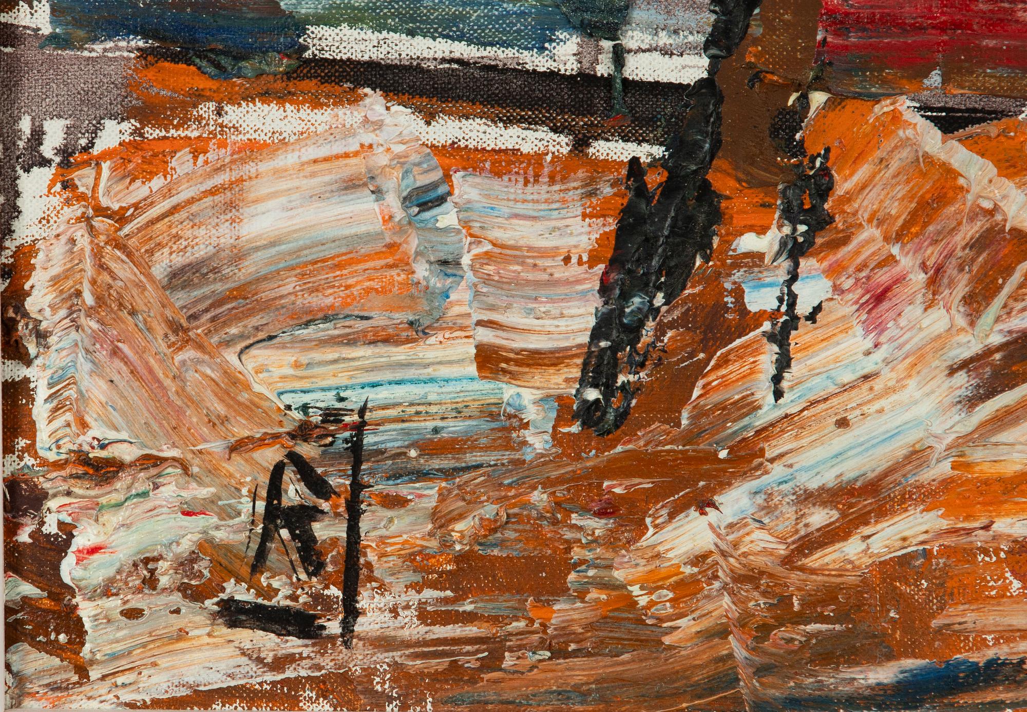 Ragnar Johansson, Market Scene.