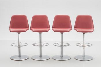 BARSTOLAR, 4 st. Johanson design.