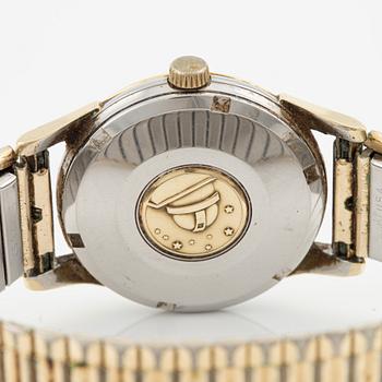 Omega, Constellation, "Pie-Pan", armbandsur, 34 mm.
