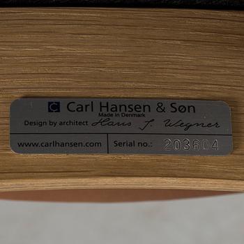 HANS J. WEGNER, stolar 6 st, "CH 20", för Carl Hansen & Søn.