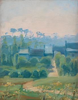 626. Agnes de Frumerie, Landscape from Brittany.