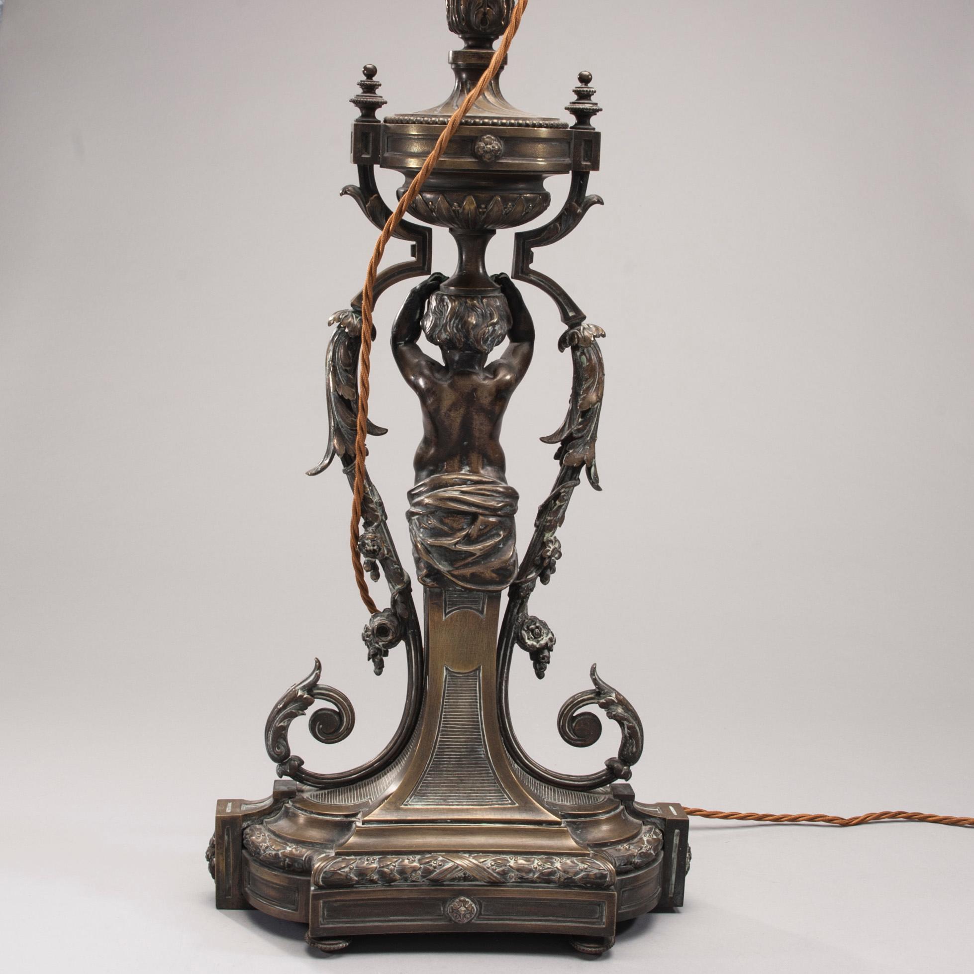LAMPFOT, 1800-talets senare hälft.
