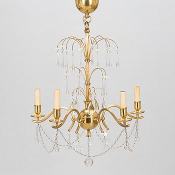 Paavo Tynell,  a 1930's '1470/5' chandelier for Taito.