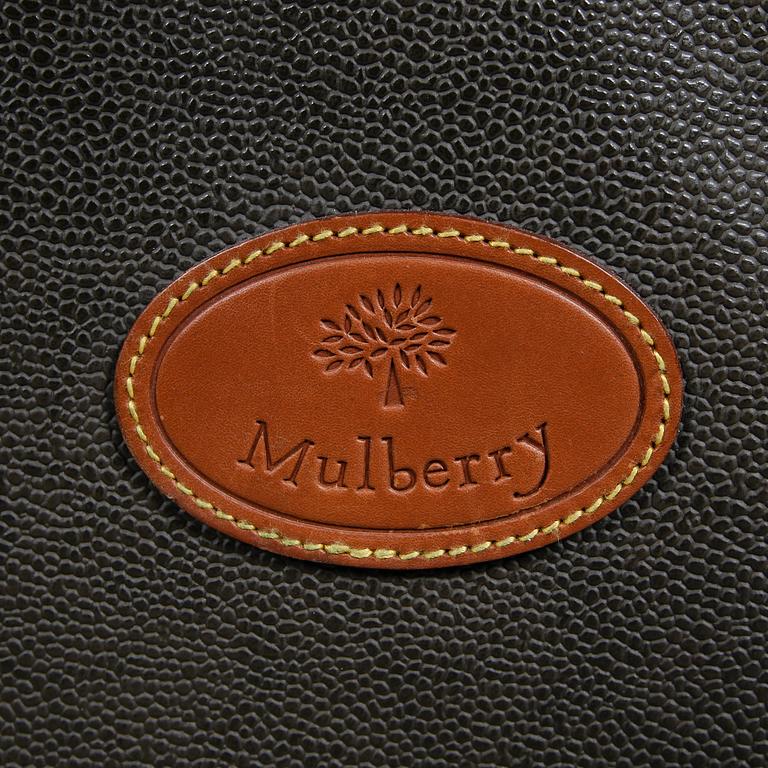RESVÄSKA, Mulberry, skinn.