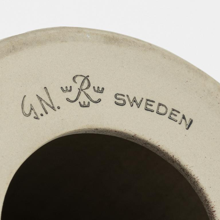Gunnar Nylund, a stoneware table lamp, 'Rubus', Rörstrand, Sweden.