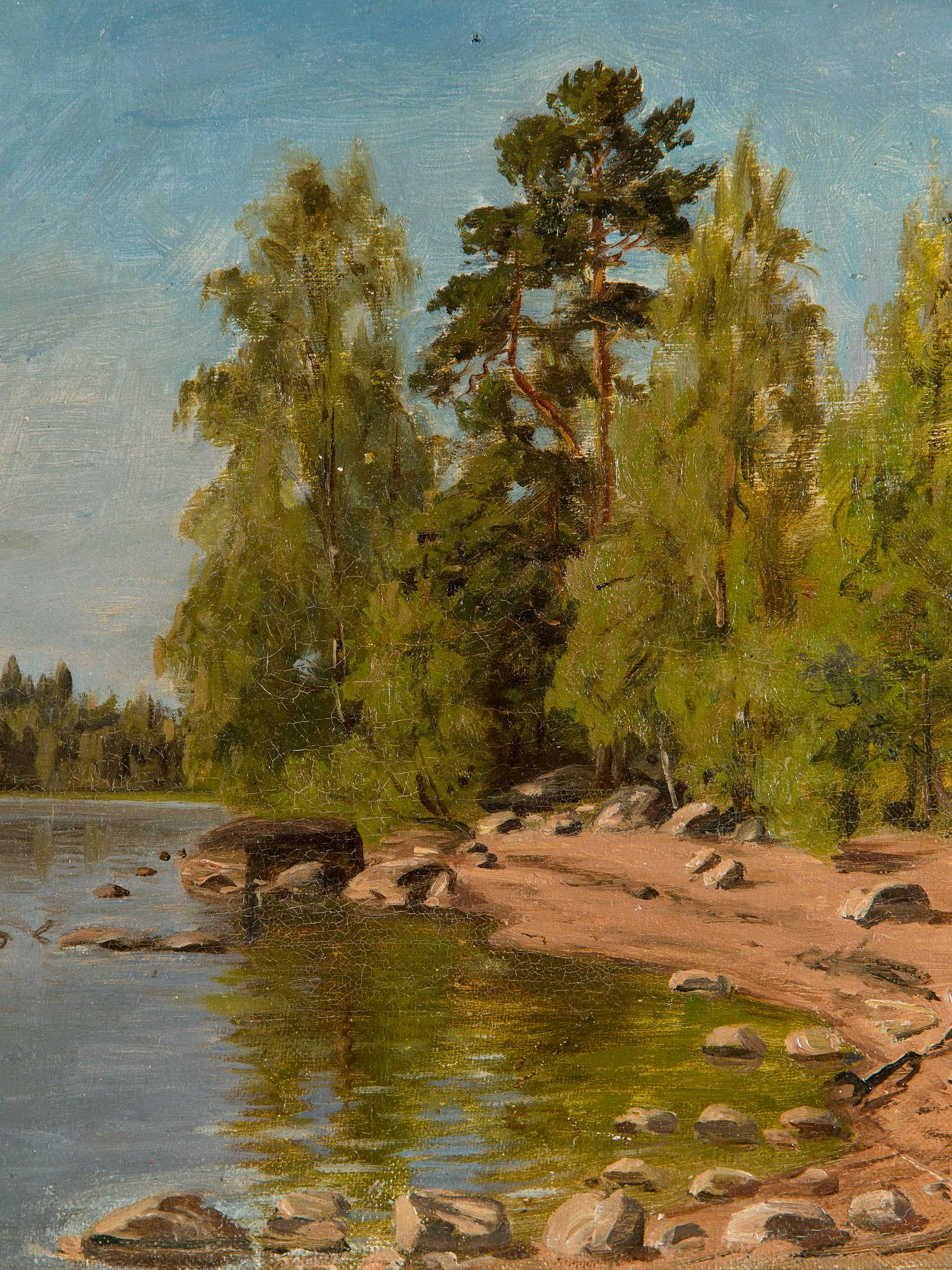 Elias Muukka, Lake Landscape.