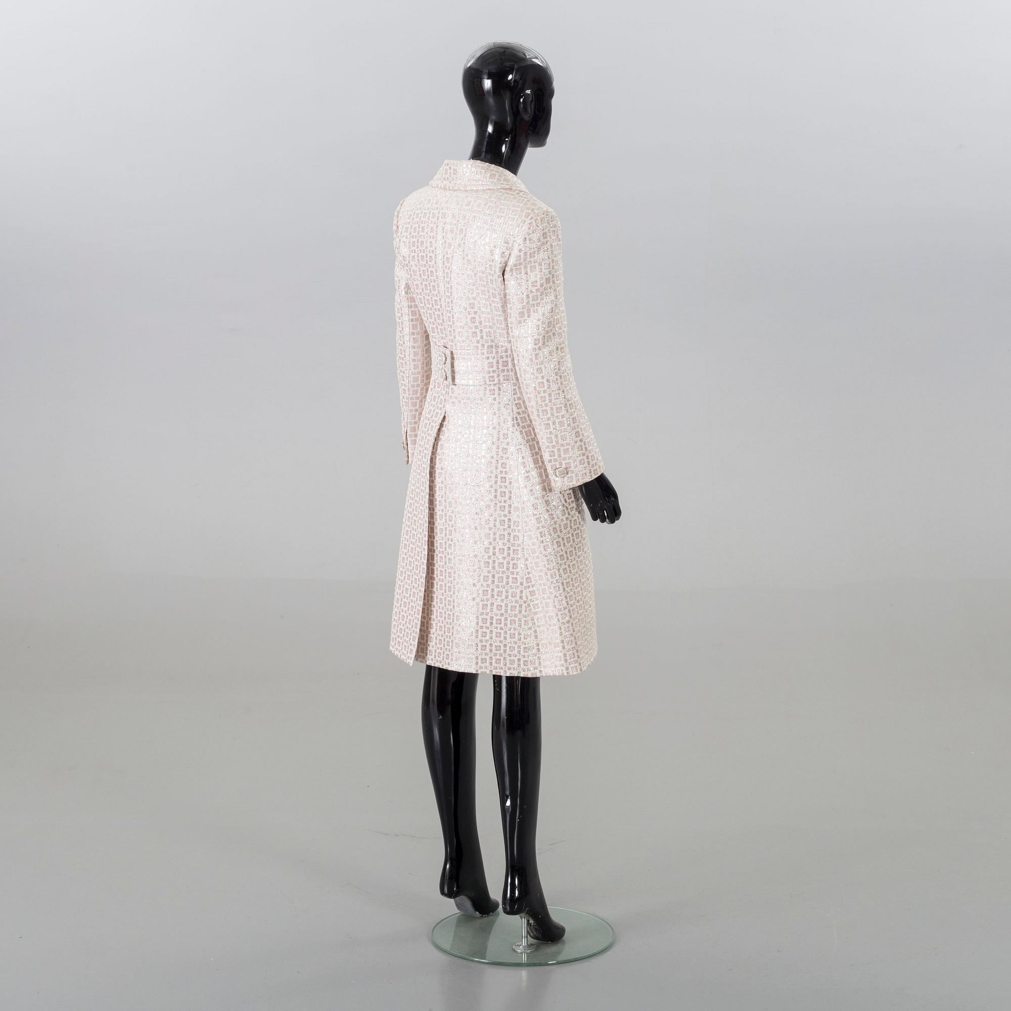 MISS DIOR, klänning samt kappa, 60-tal.