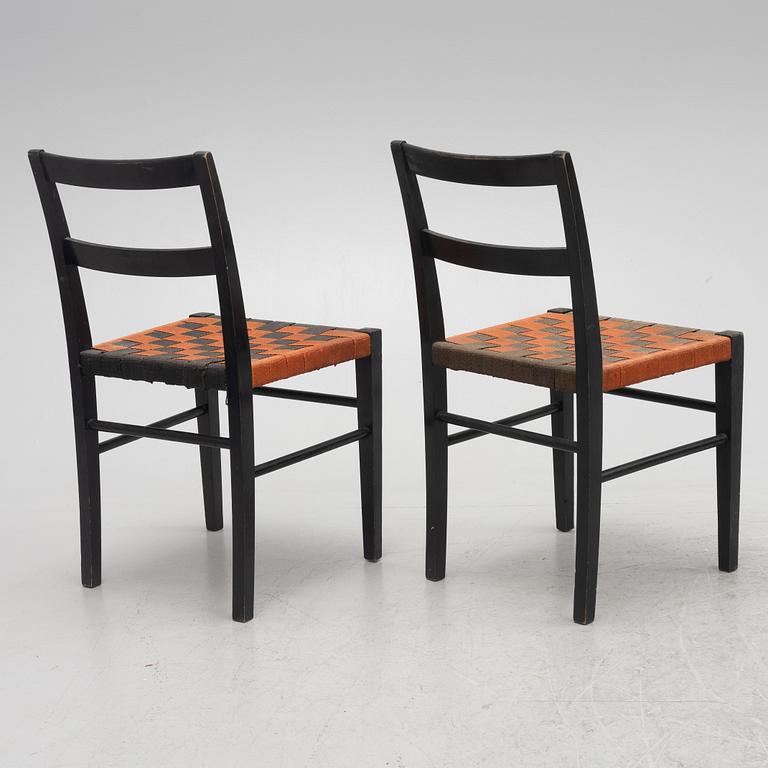 Svenska Möbelfabrikerna, a pair of chairs model "609", Bodafors, 1930s.