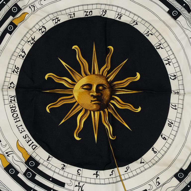 Hermès, scarf, "Dies et Hore"/"Astrology".