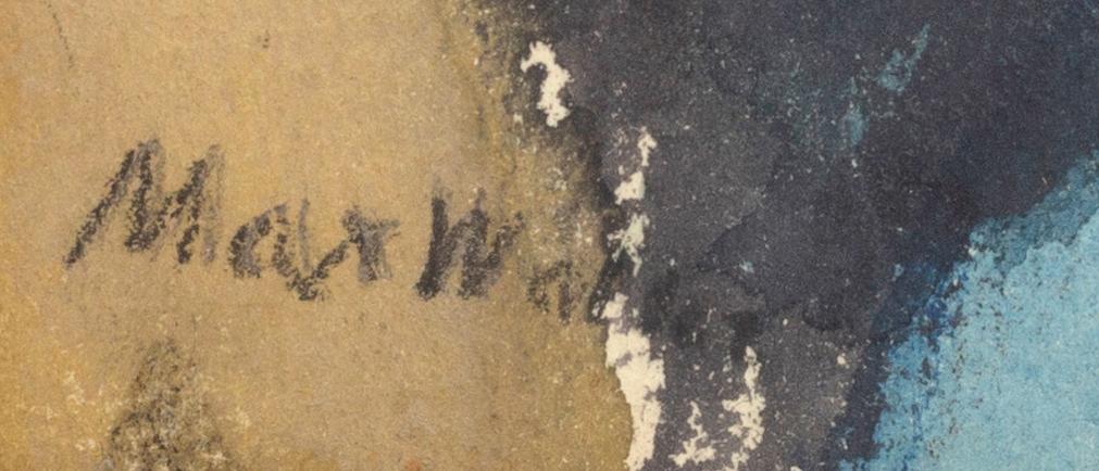 MAX WALTER SVANBERG, 2 akvareller, signerade, den ena daterad 36.