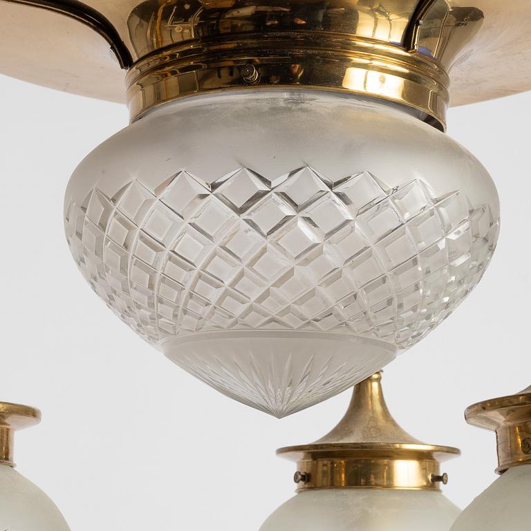 Taklampa, jugend, 1900-talets början.