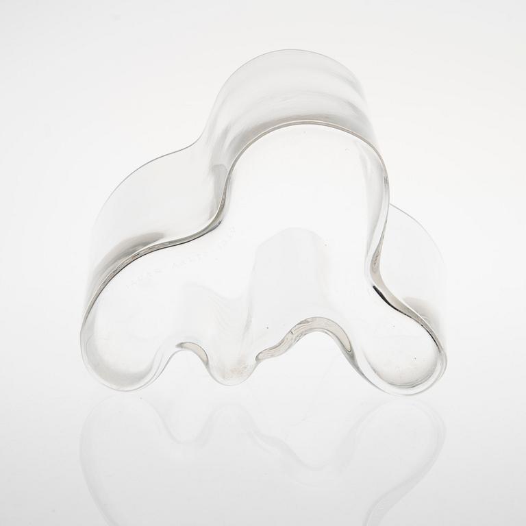 VAS, glas, "Savoy" signerad Alvar Aalto 3030, 1970-tal.