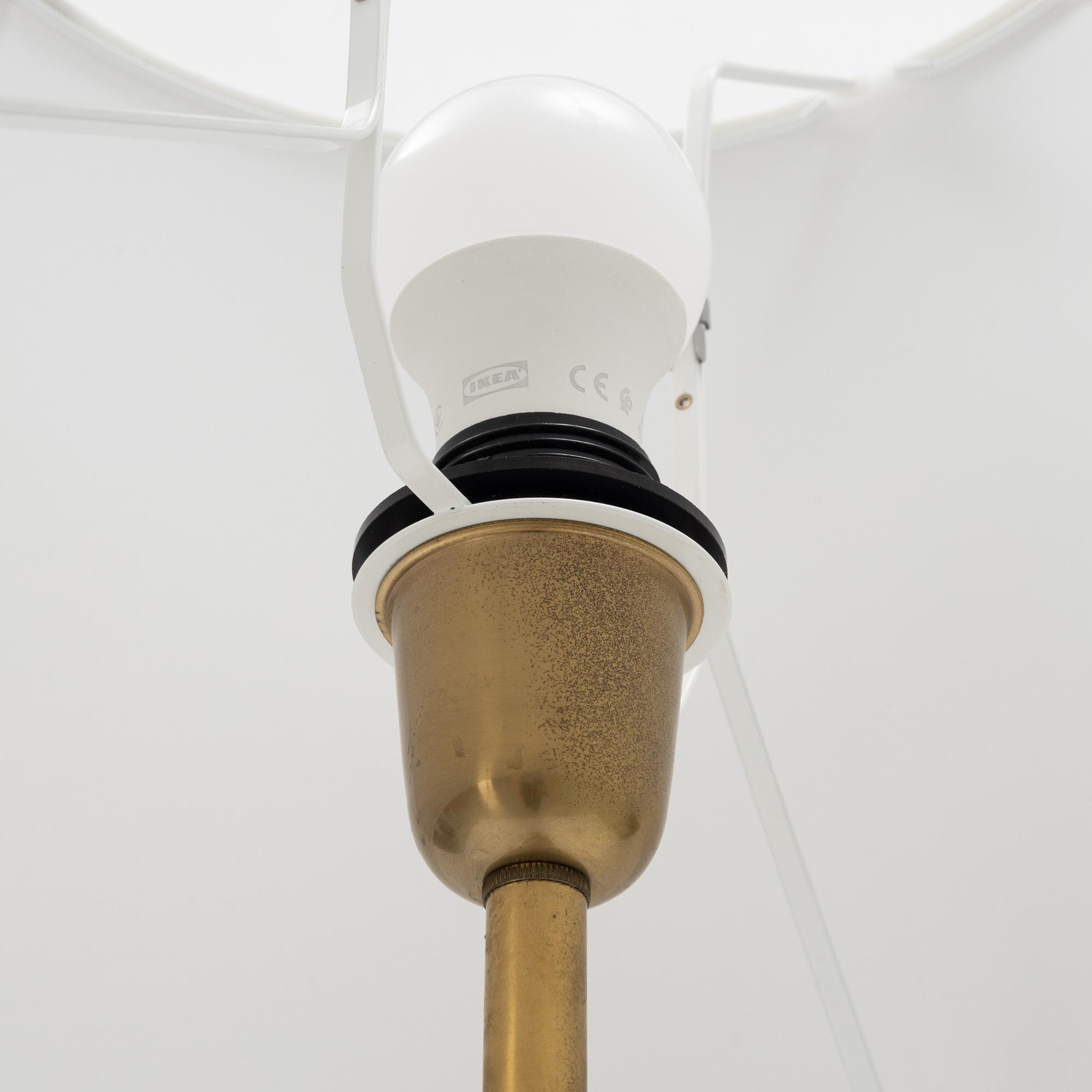 Einar Bäckström, a floor lamp, mid 20th Century.