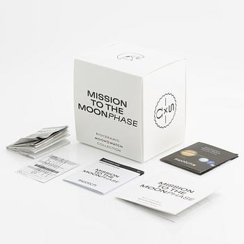 Omega/Swatch, MoonSwatch, Mission to the MoonPhase, "Snoopy", kronograf, armbandsur, 42 mm.