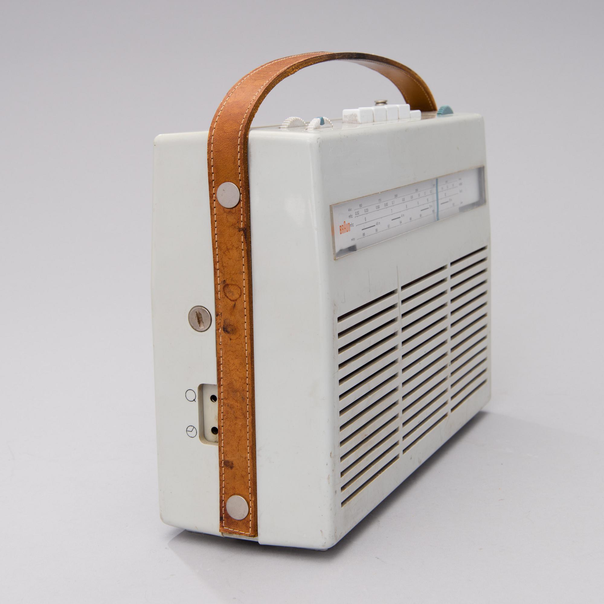RADIO T22, Dieter Rams, BRAUN, Germany, 1960-62.