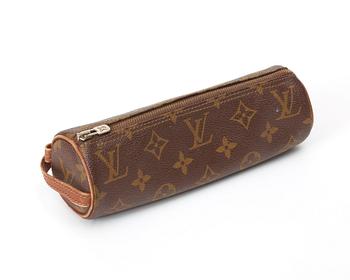 A monogram canvas briefcase and pencil-case by Louis Vuitton,