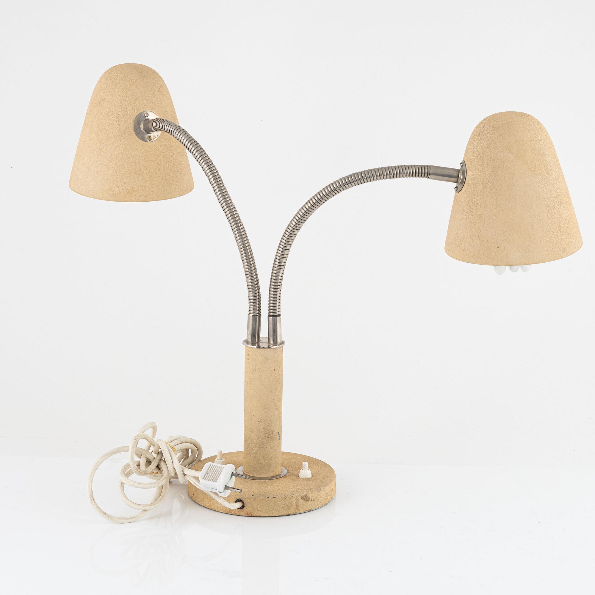 A table light, 1930's.
